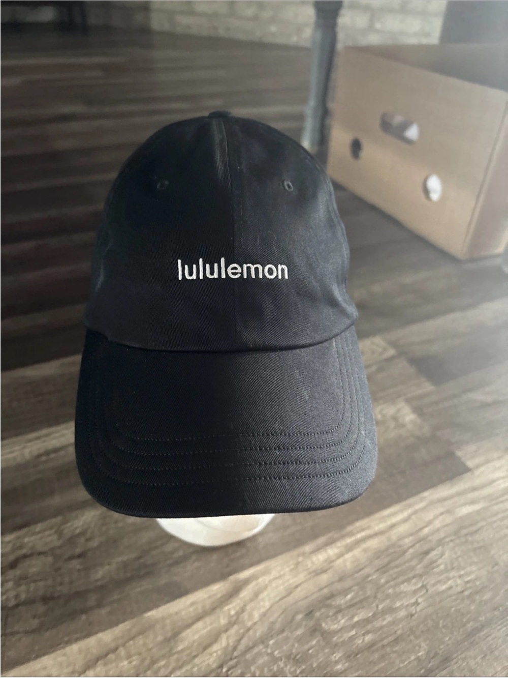 Lululemon Hat Classic Ball Cap Wordmark Black Size S/M